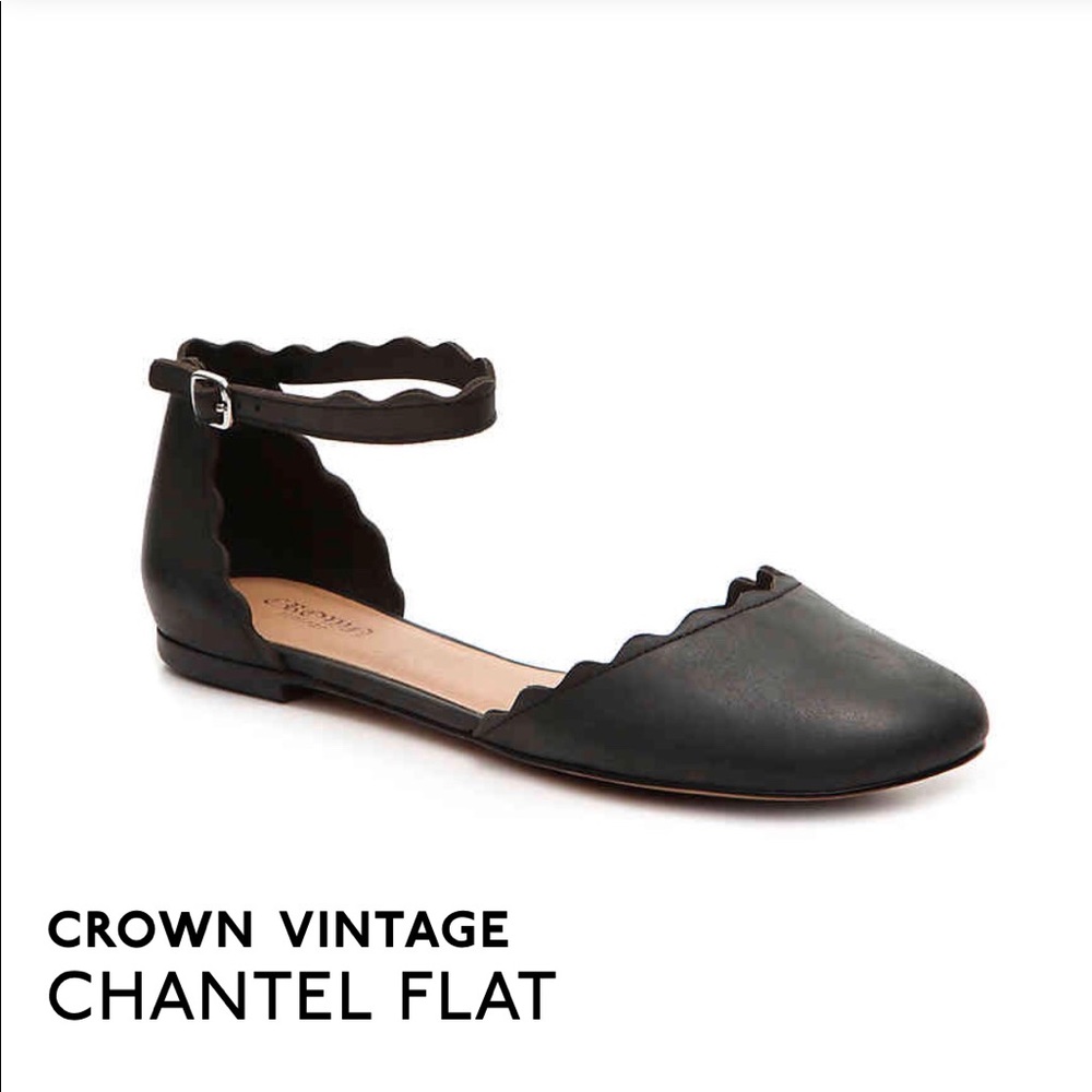 ❌❌SOLD❌❌ Black Flats, Size 8.5